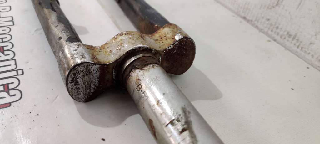 Forcella 26 Mtb ammortizzata in alluminio a filetto ø 25,4 regolabile