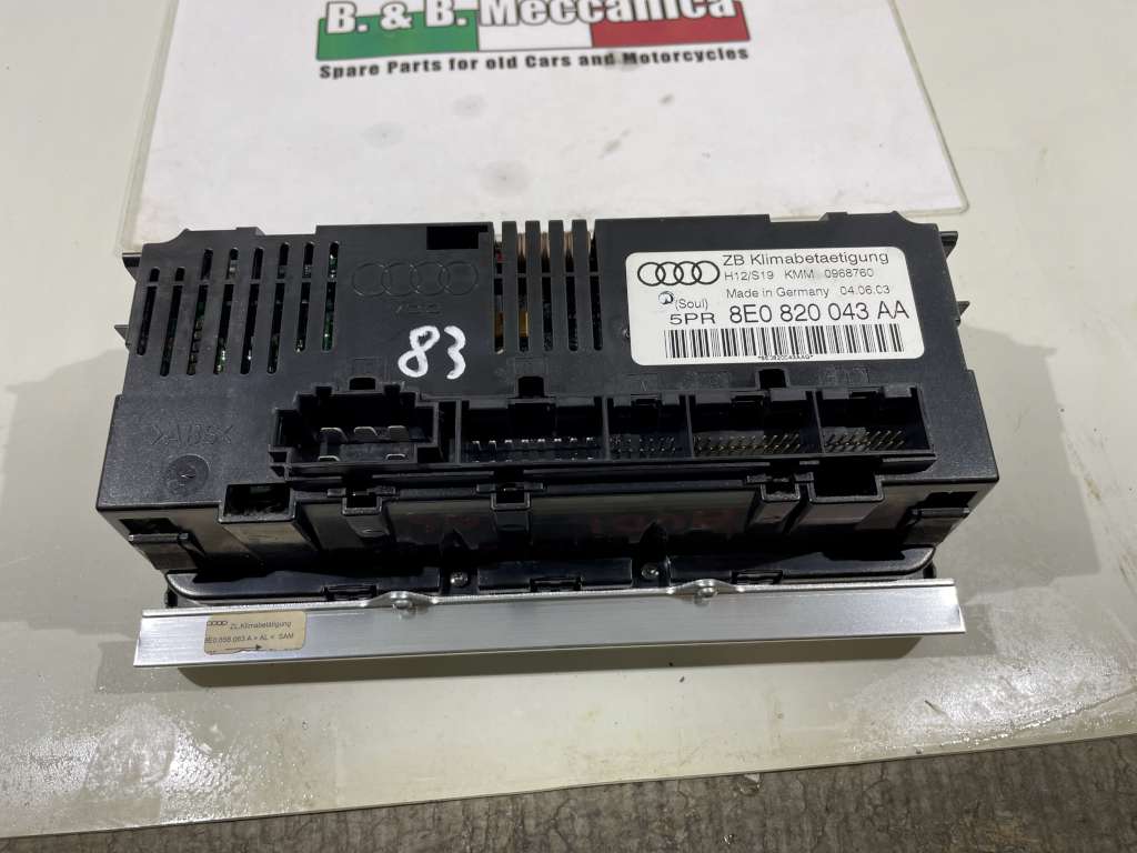 Panneau Commande Chauffage / Clim Audi A4 Avant (B6) - 8E0820043AA - Occasion