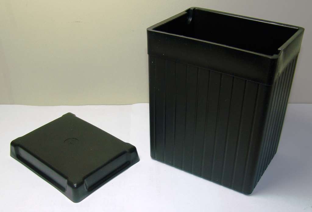 Battery Shell BA3R3 Black Moto Guzzi Airone 250 Falcone 500 120 x