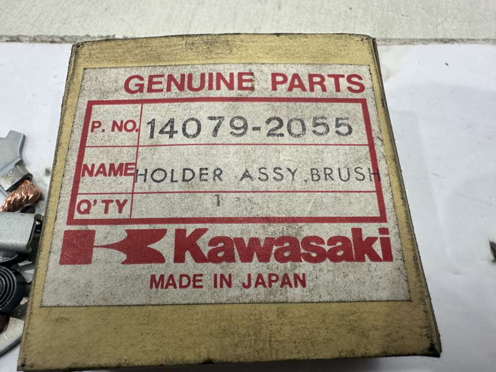 Flat Brushes Starter Motor Original KAWASAKI Zx ZXR 750 Ninja